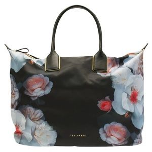 Ted Baker Floral Nylone Tote Bag Large